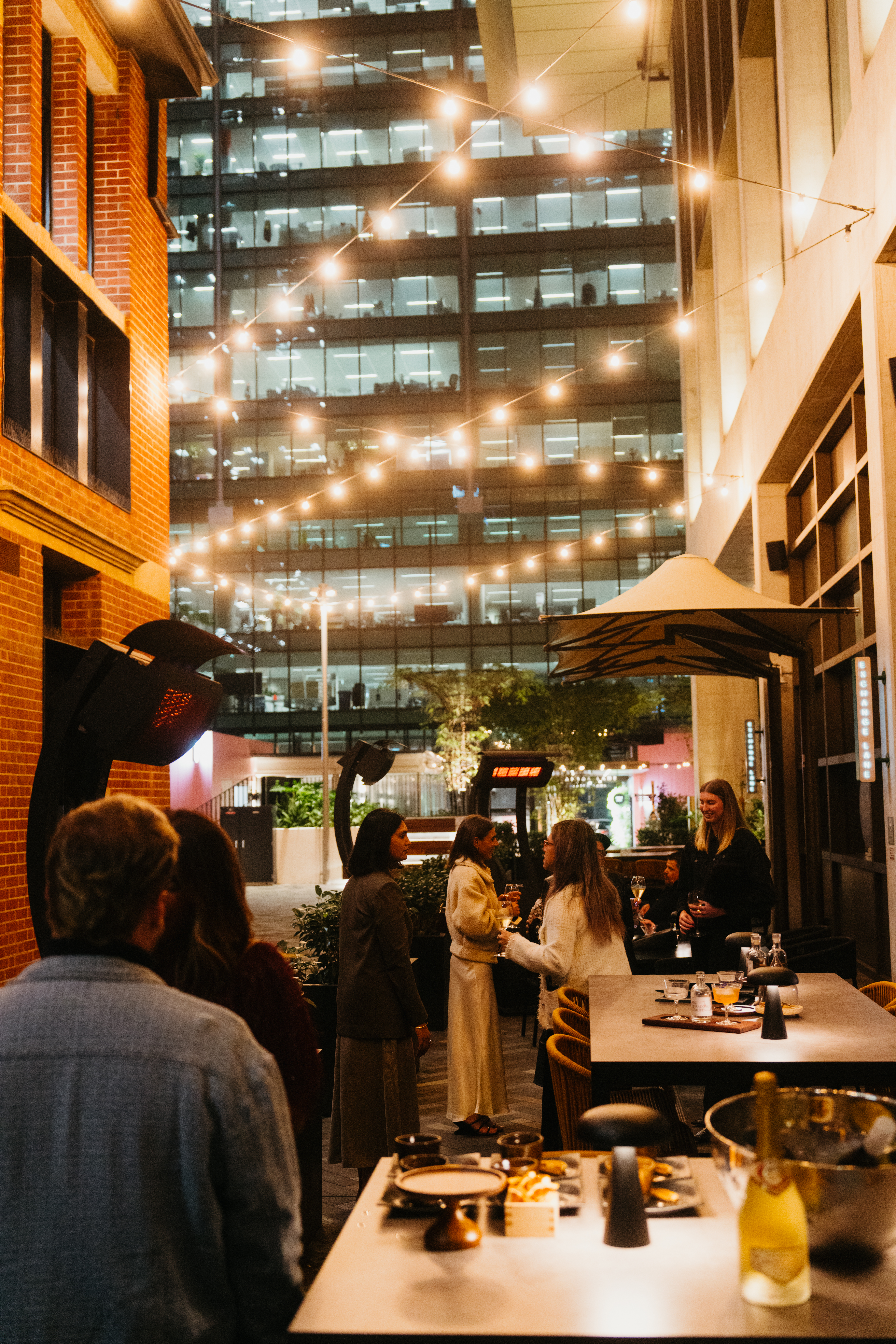After Light at Exchange Lane in Adelaide.