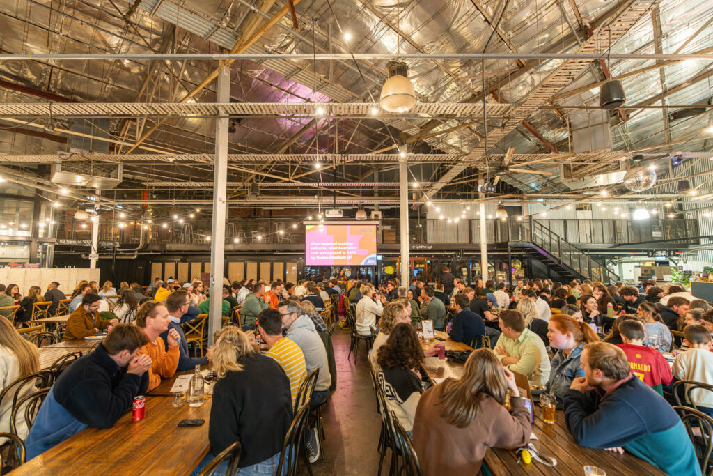 Trivia night at Plant 4 in Bowden in Adelaide.