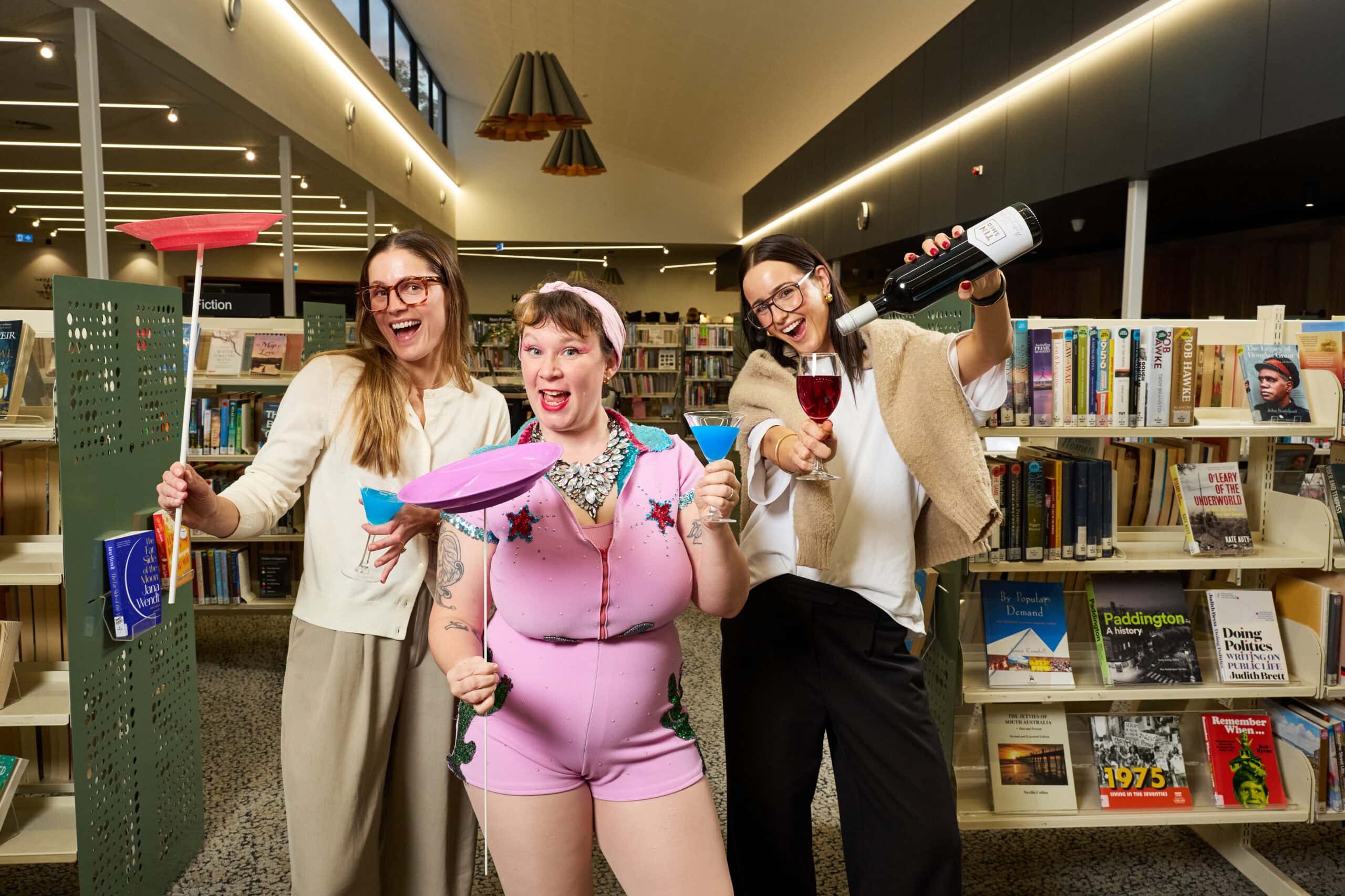 Sips n_ Circus Tricks (1) - Erin Sundstrom, Lucy Frost, Kameron Bazzo