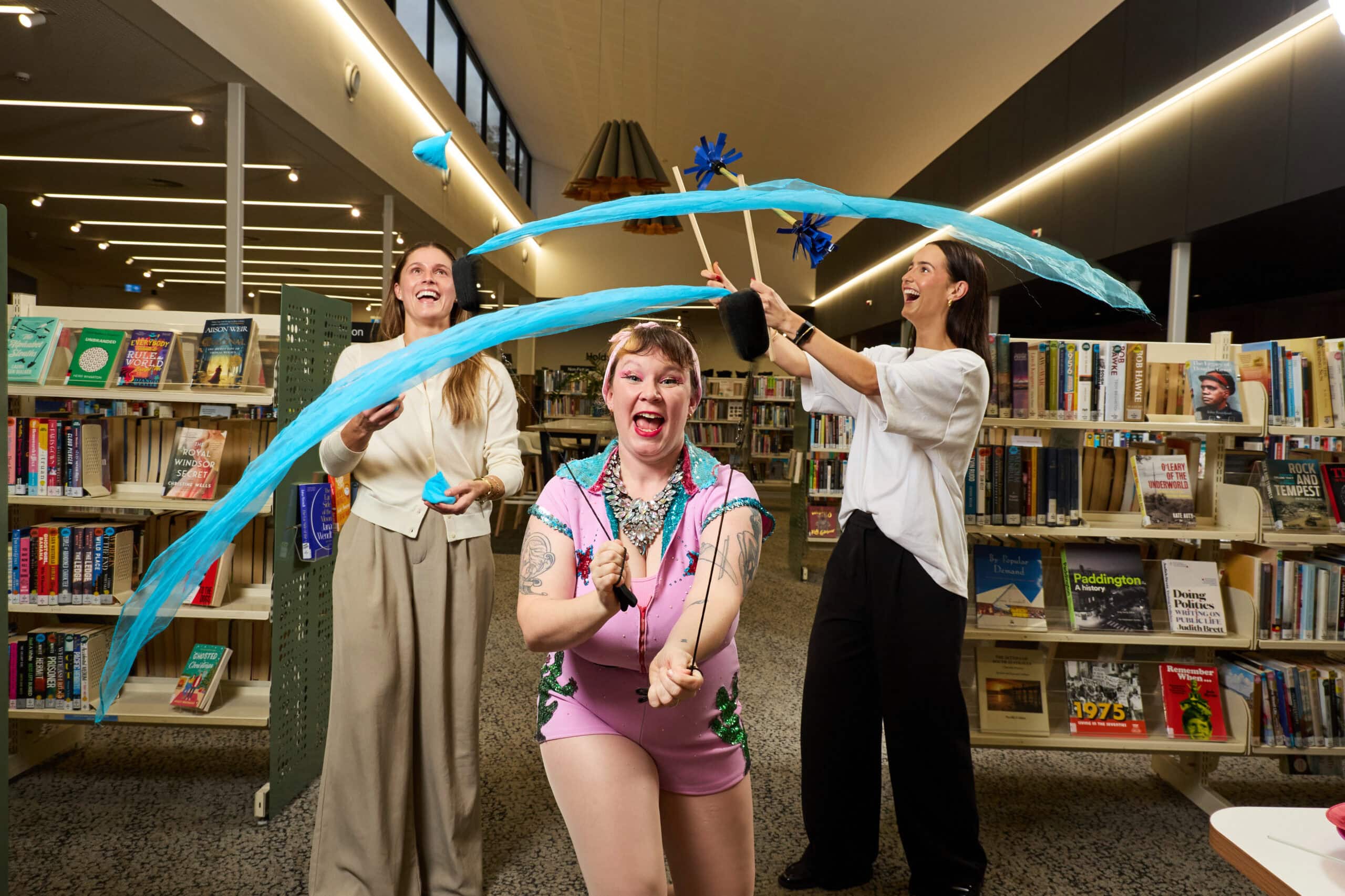 Sips n_ Circus Tricks (6) - Erin Sundstrom, Lucy Frost, Kameron Bazzo
