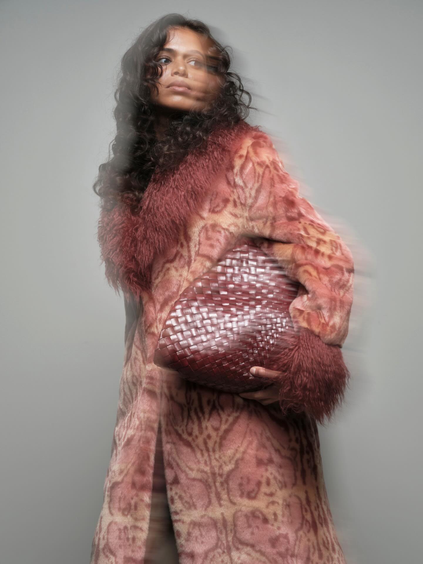 Unreal Fur Pink Coat