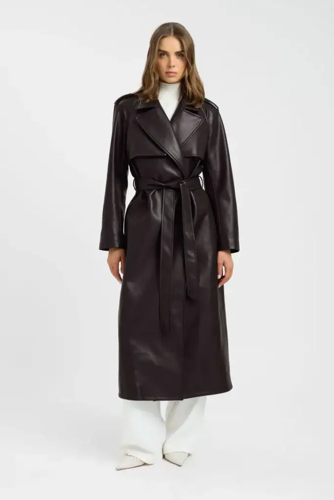 Kookai Heavy Phoenix Tied Trench