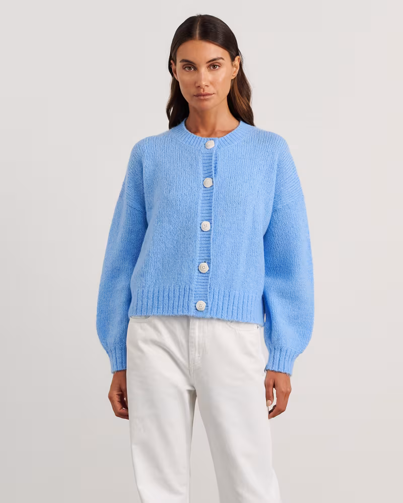 JAG Lily Fluffy Knit Cardigan