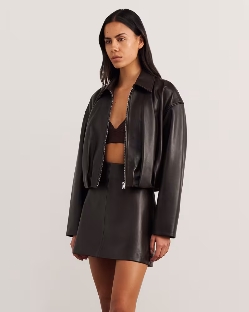 JAG Leather Bomber