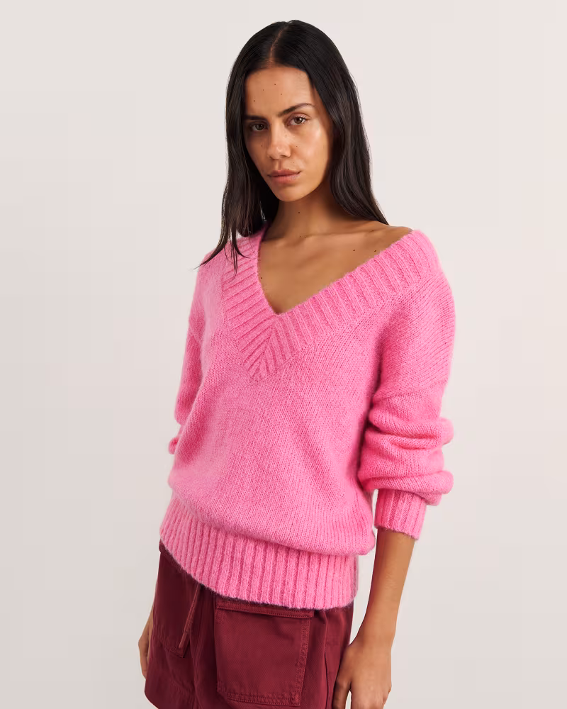 JAG Lily V Neck Knit