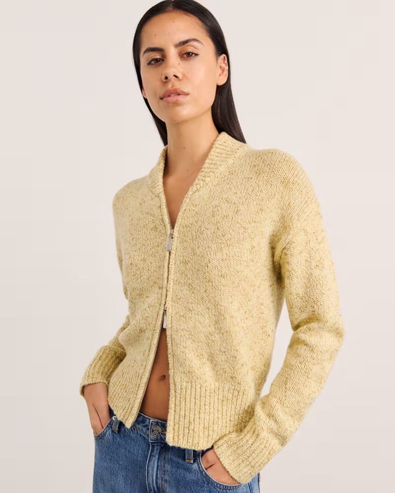 JAG Lou Zip Knit Jacket