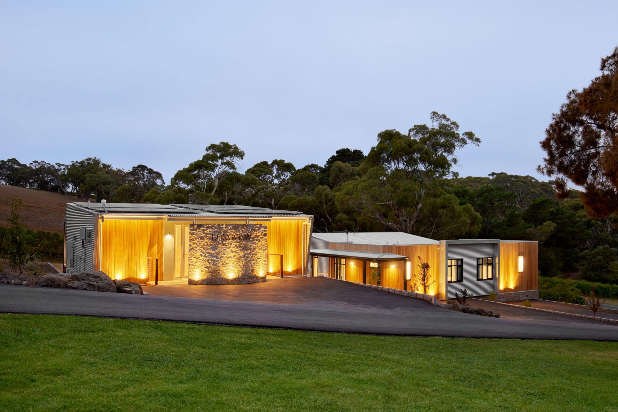 Longview Day Spa at Longview Vineyard in South Australia.