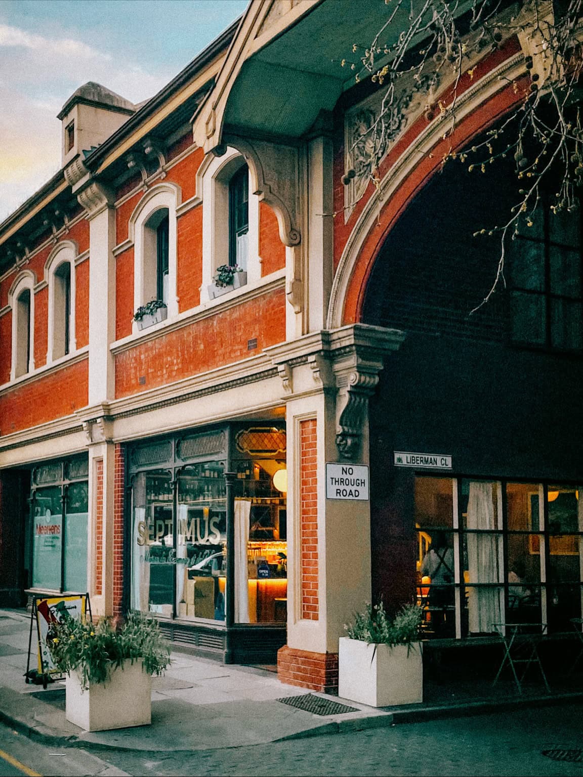 Facade of Septimus Bar in Adelaide.