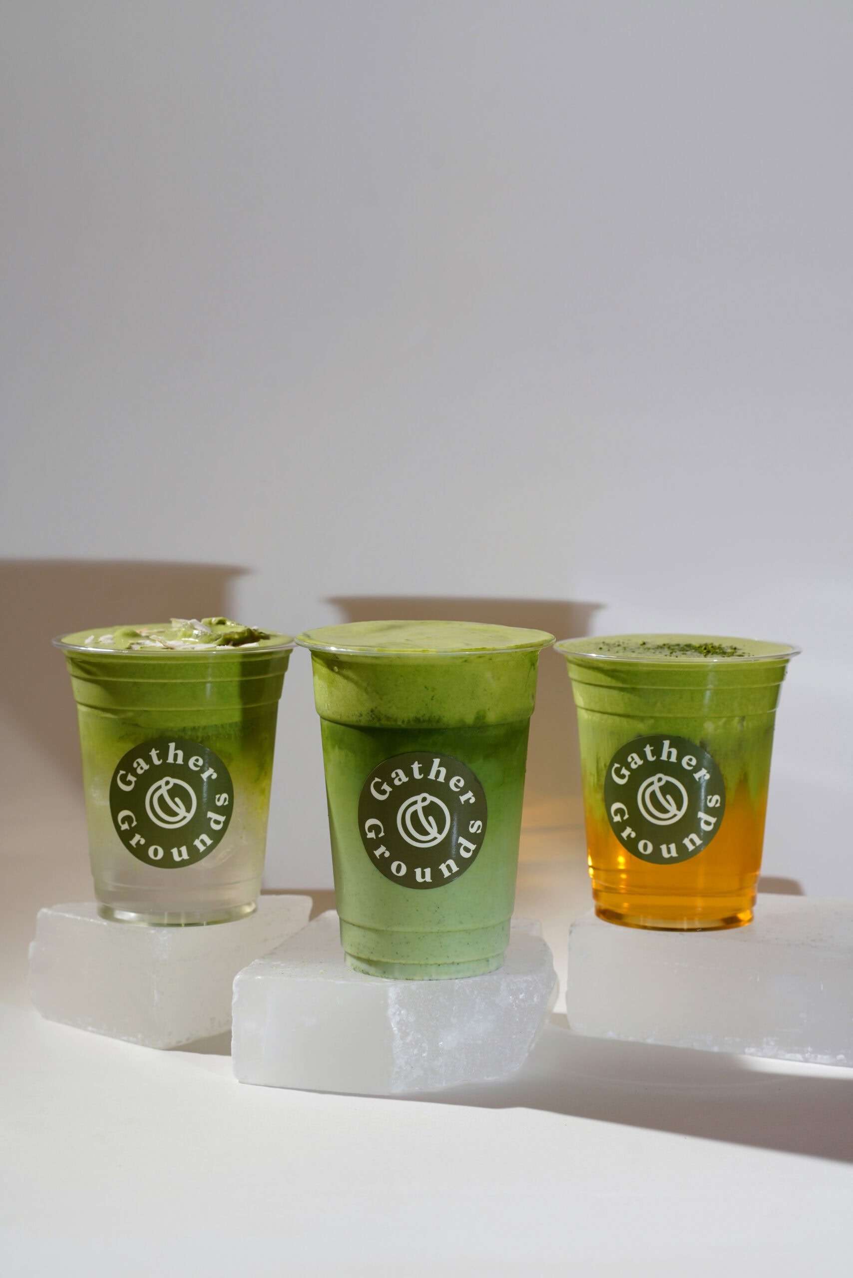Matcha from Gather & Grounds in Adelaide.