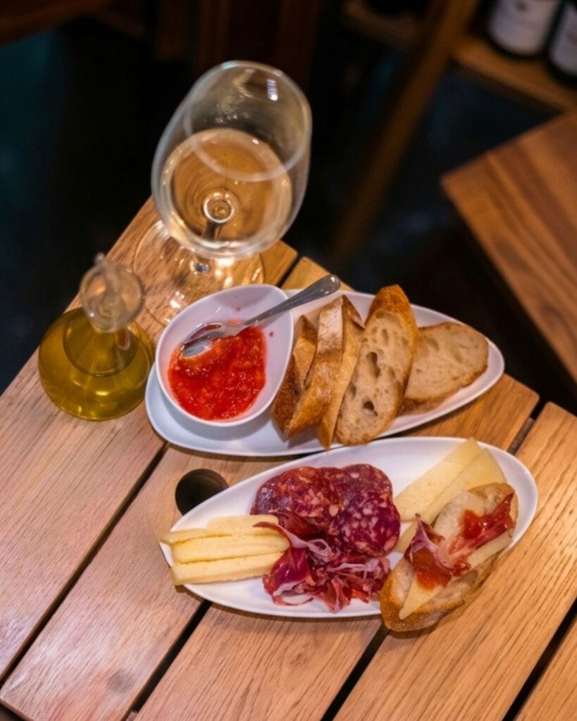 Tapas at Bar Madrid in Adelaide.