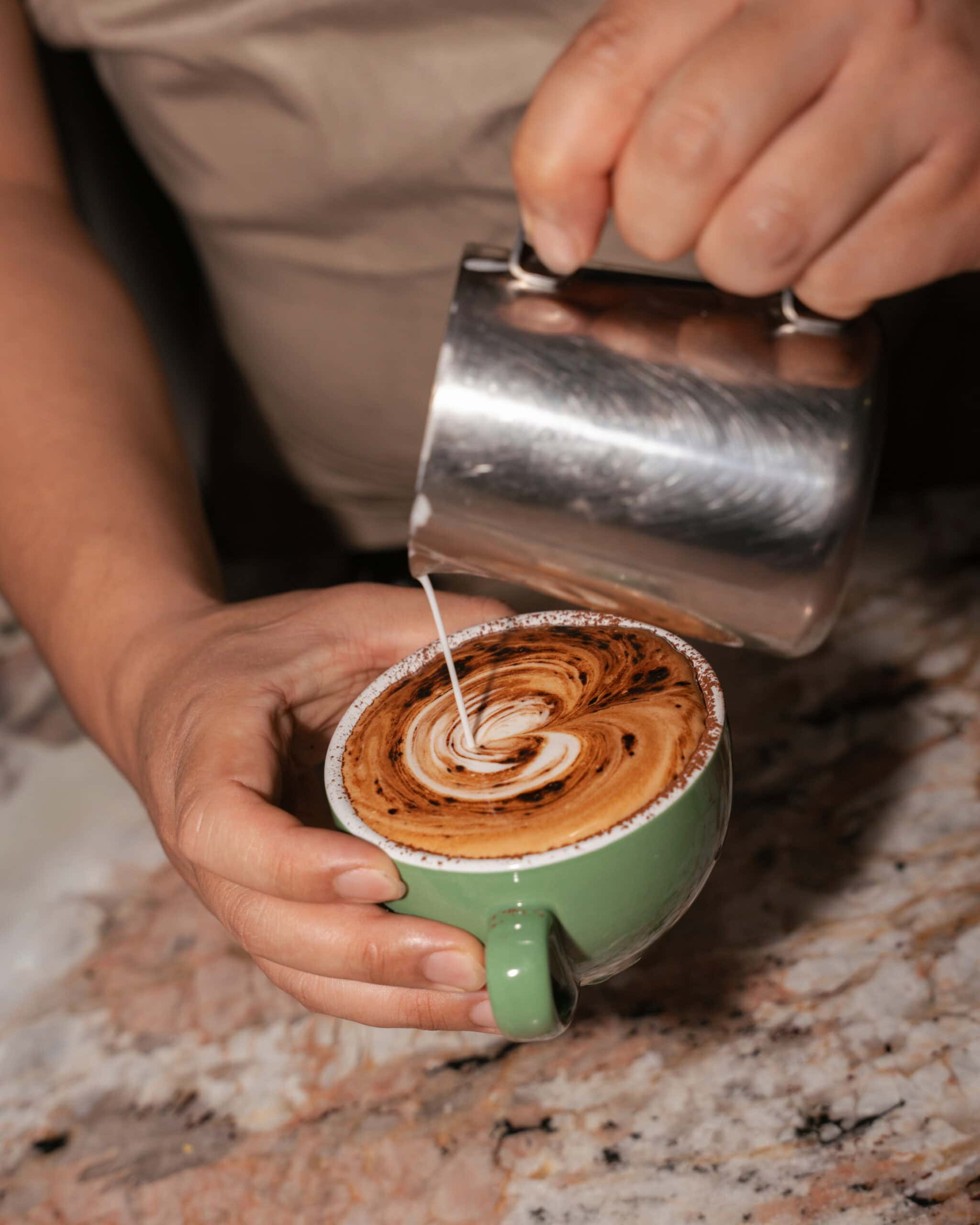 Coffee pour at Rays By OITP.