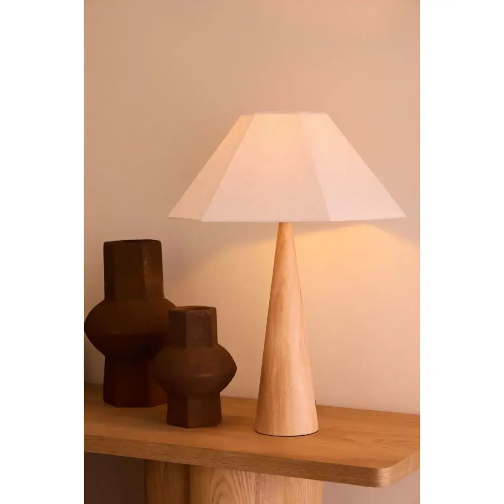 Designx Flint Table Lamp - Natural