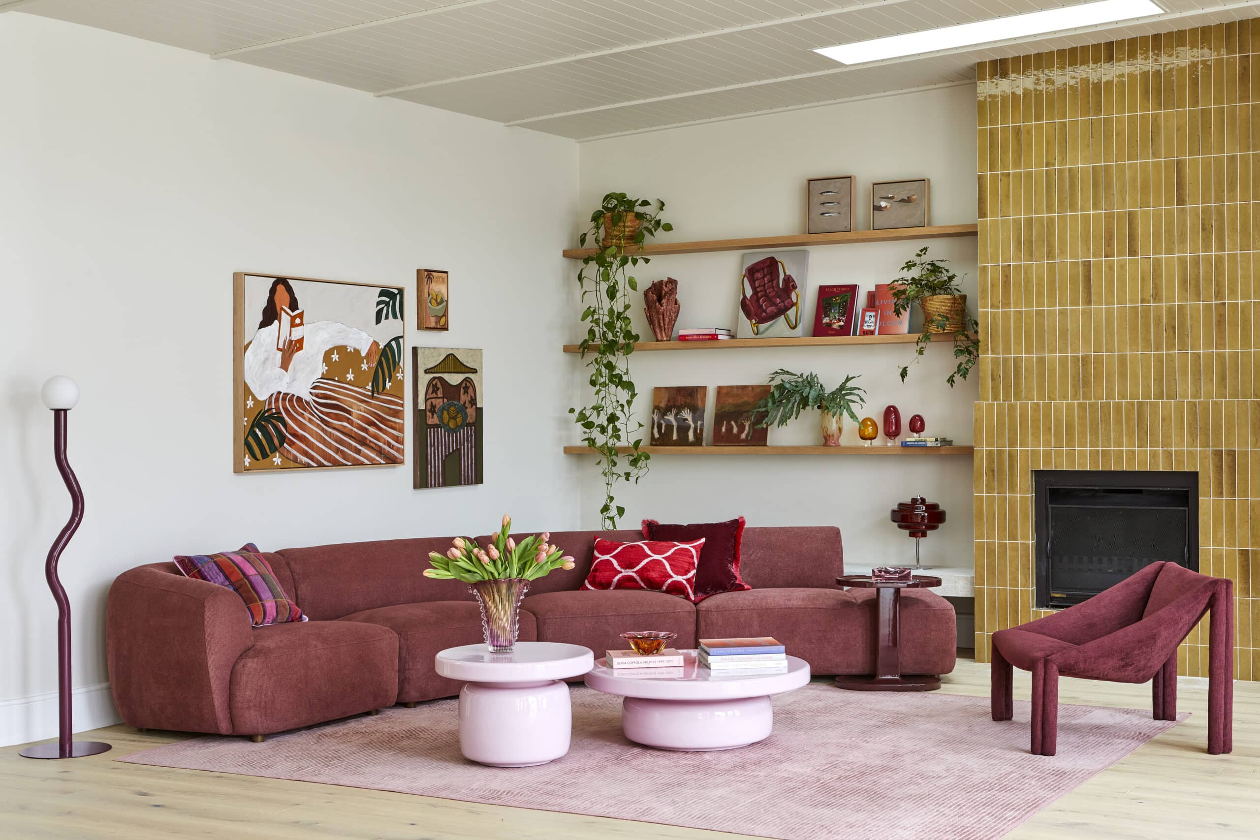 Elwood Building Home Tour Living Room, Image Credit: Dave Kulesza