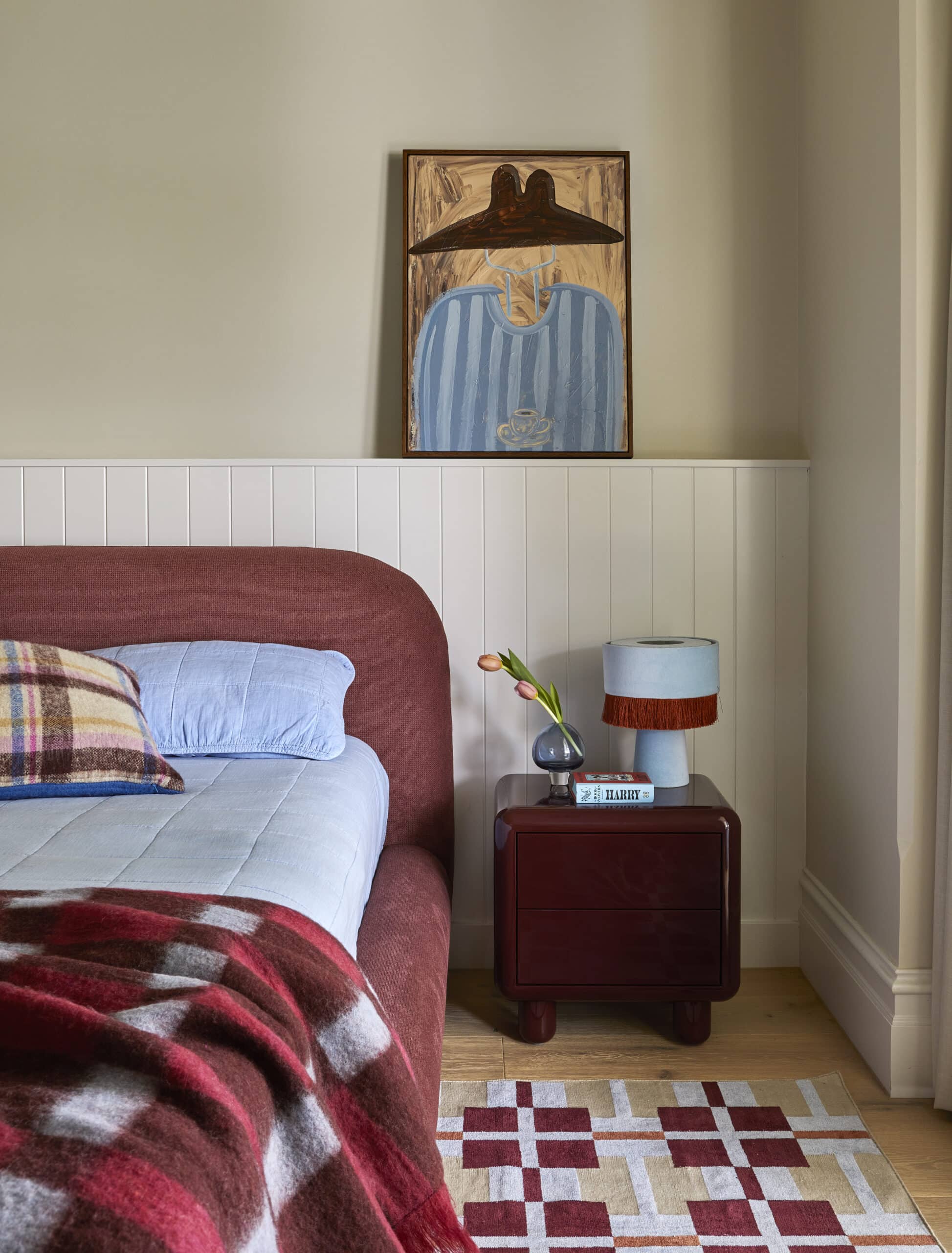 Elwood Building Home Tour Bedroom, Image Credit: Dave Kulesza