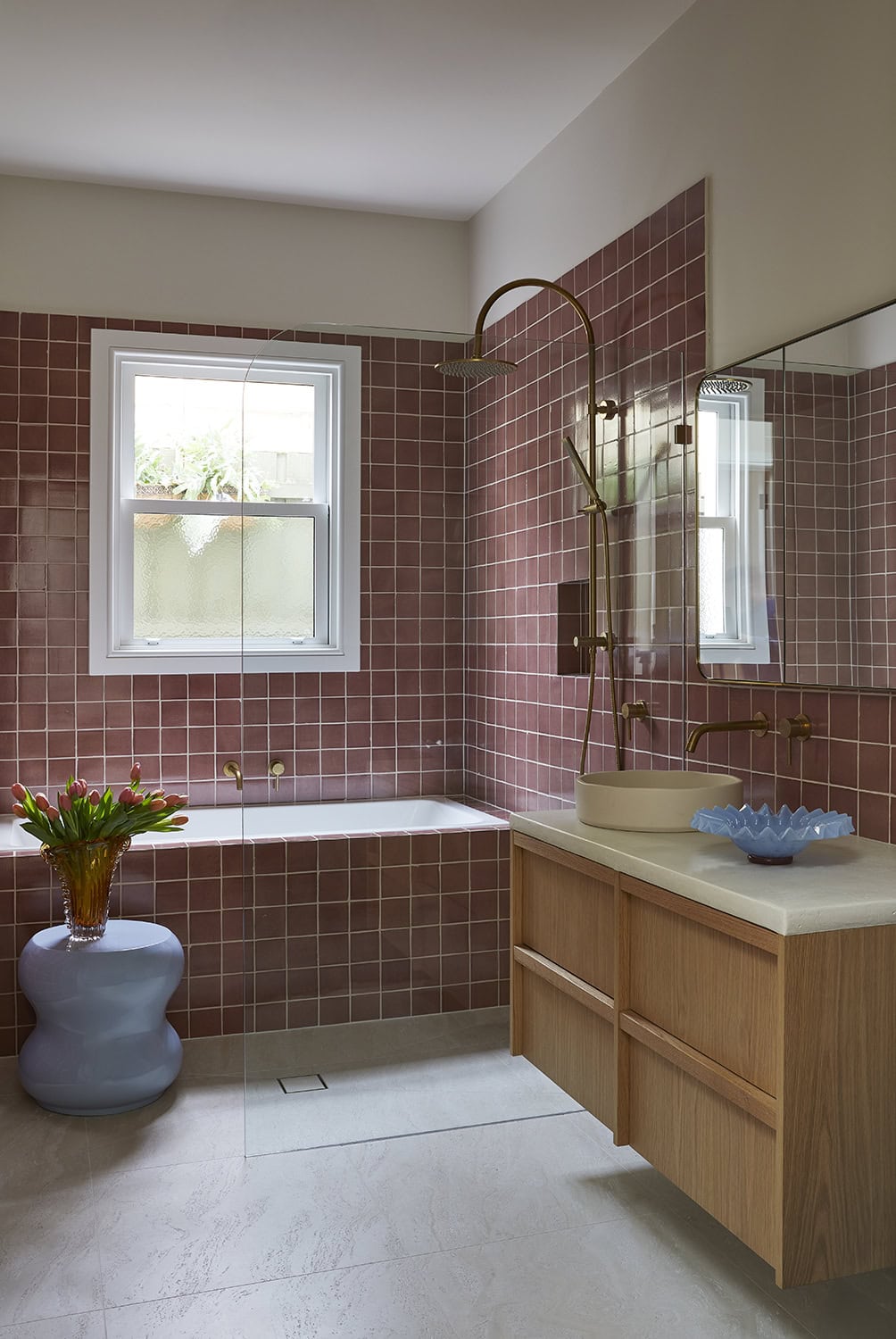 Elwood Building Home Tour Bathroom, Image Credit: Dave Kulesza