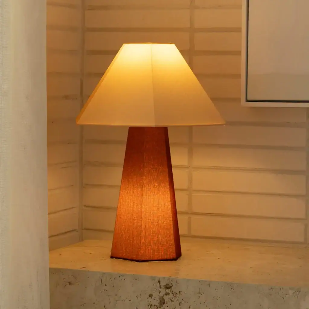 RJ Living Blake Table Lamp - Toffee