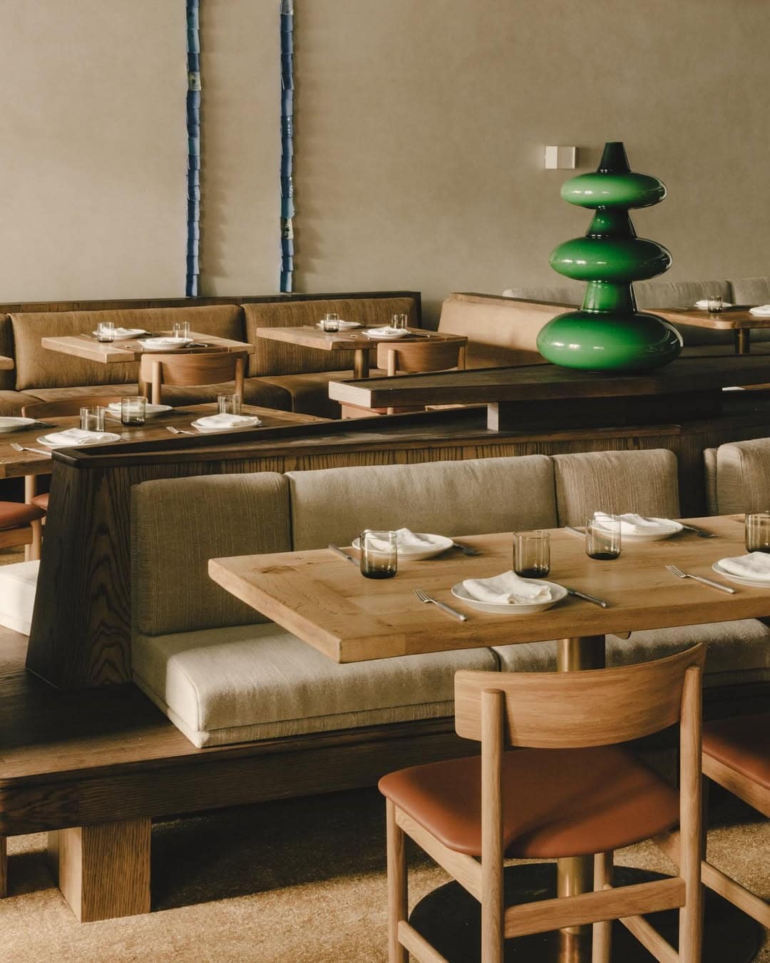 The sleek, pared back dining room at White Horse in Surry Hills.