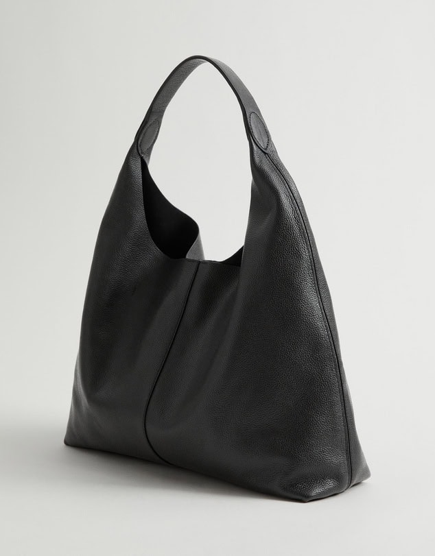 & Other Stories Large Leather Tote