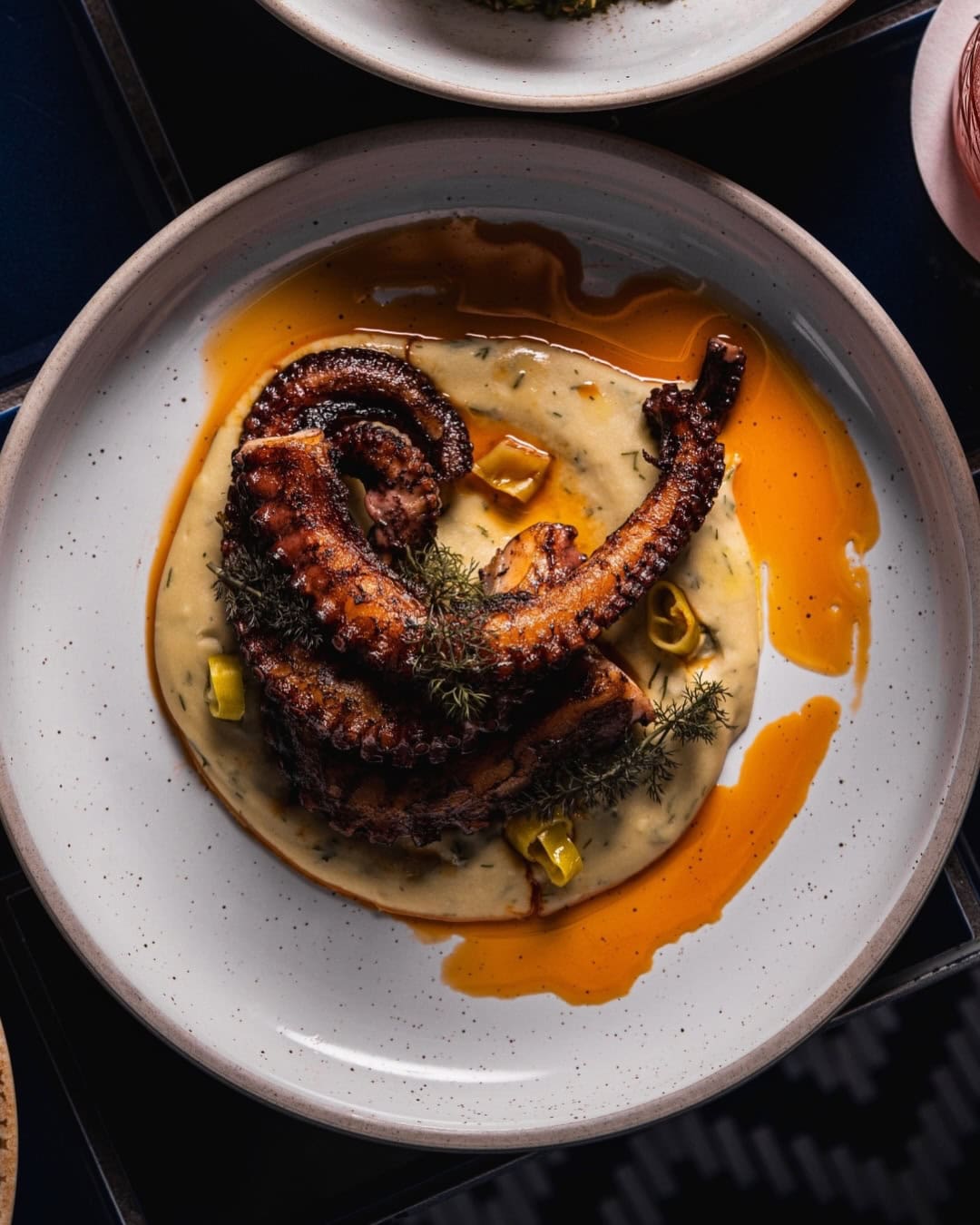 A plate of octopus at Anason in Barangaroo.