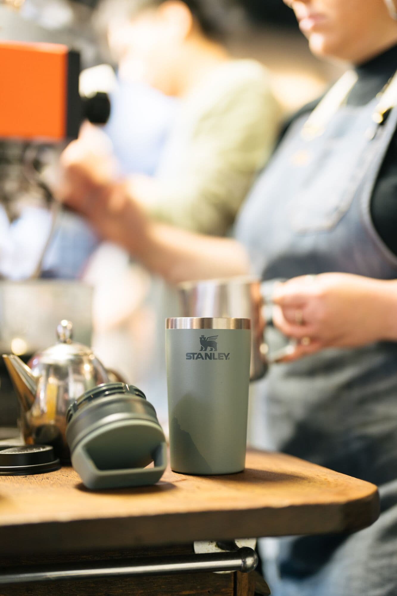 Stanley Café-to-Go travel mug at Sydney coffee shop counter