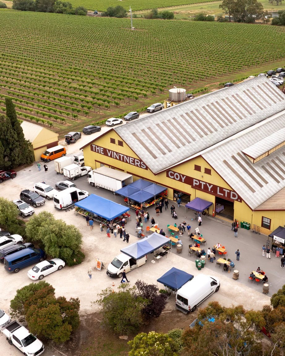Barossa Farmers' Market in SA.