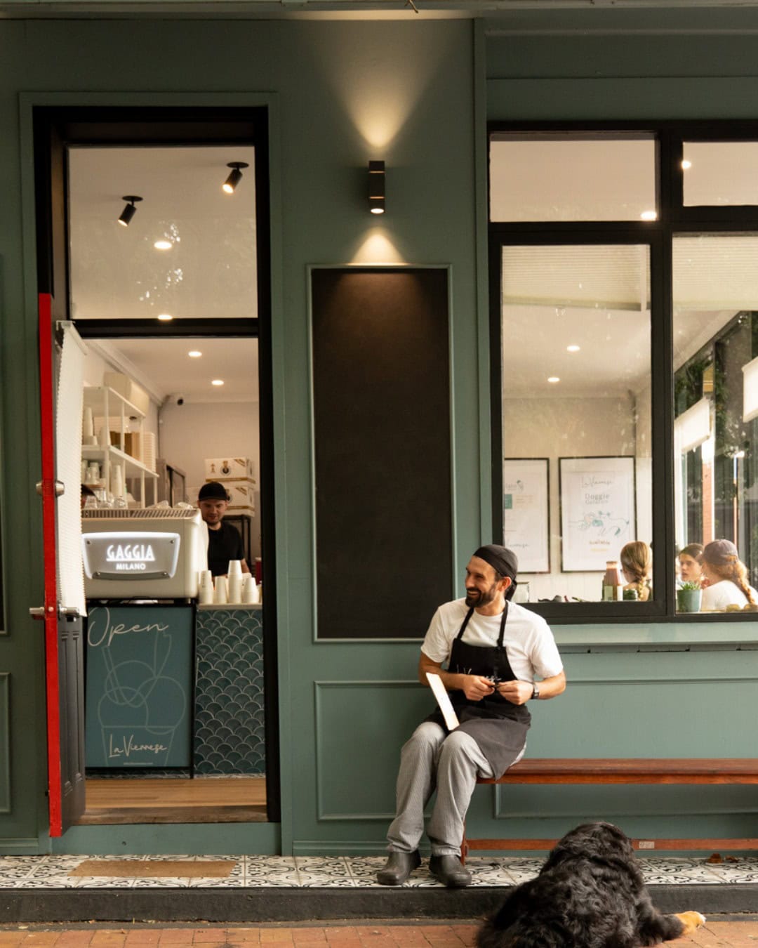 Andrea Calabrese at La Viennese.