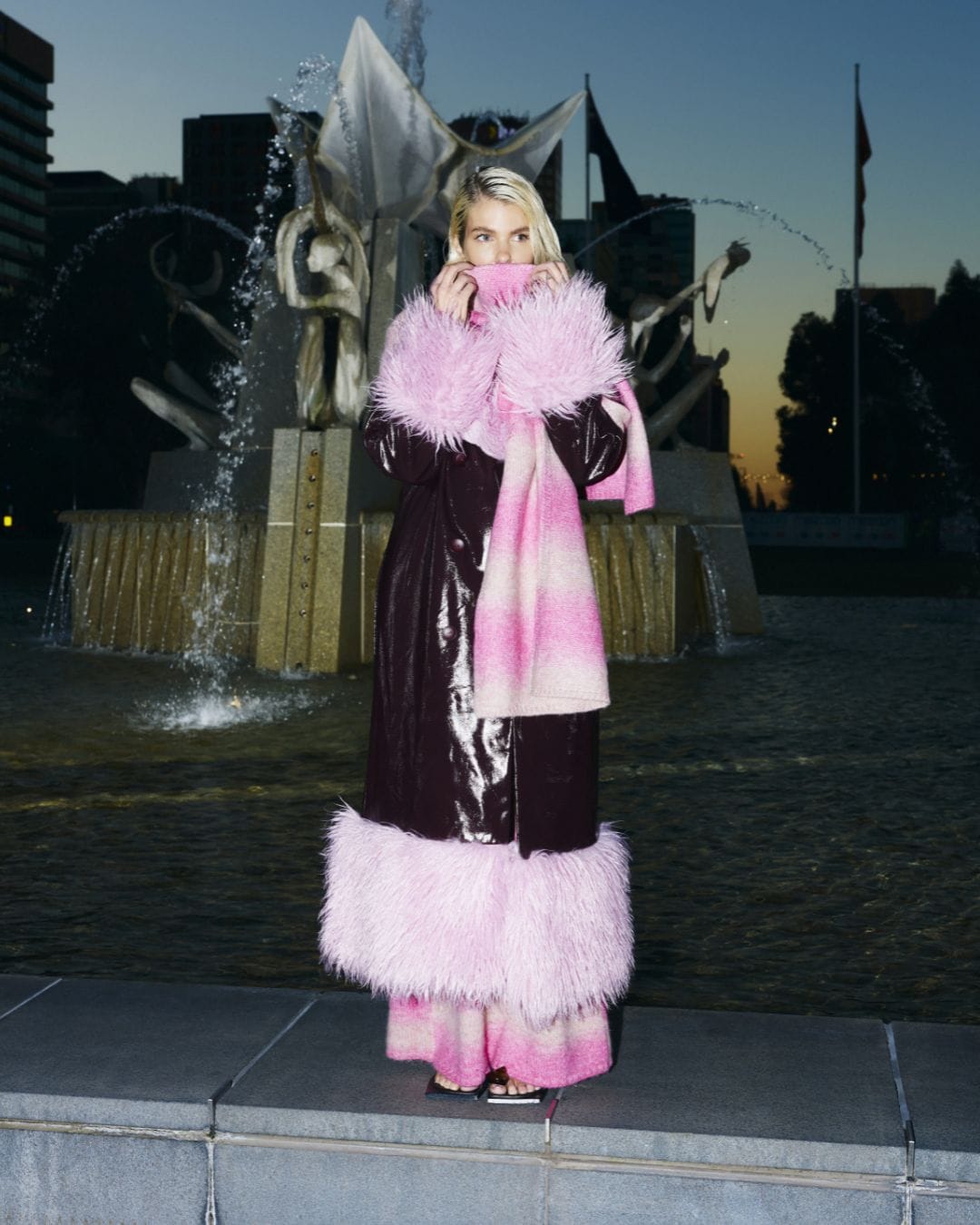 Vanessa Pearce portrait for ADL Fashion Week 2026 Campaign.