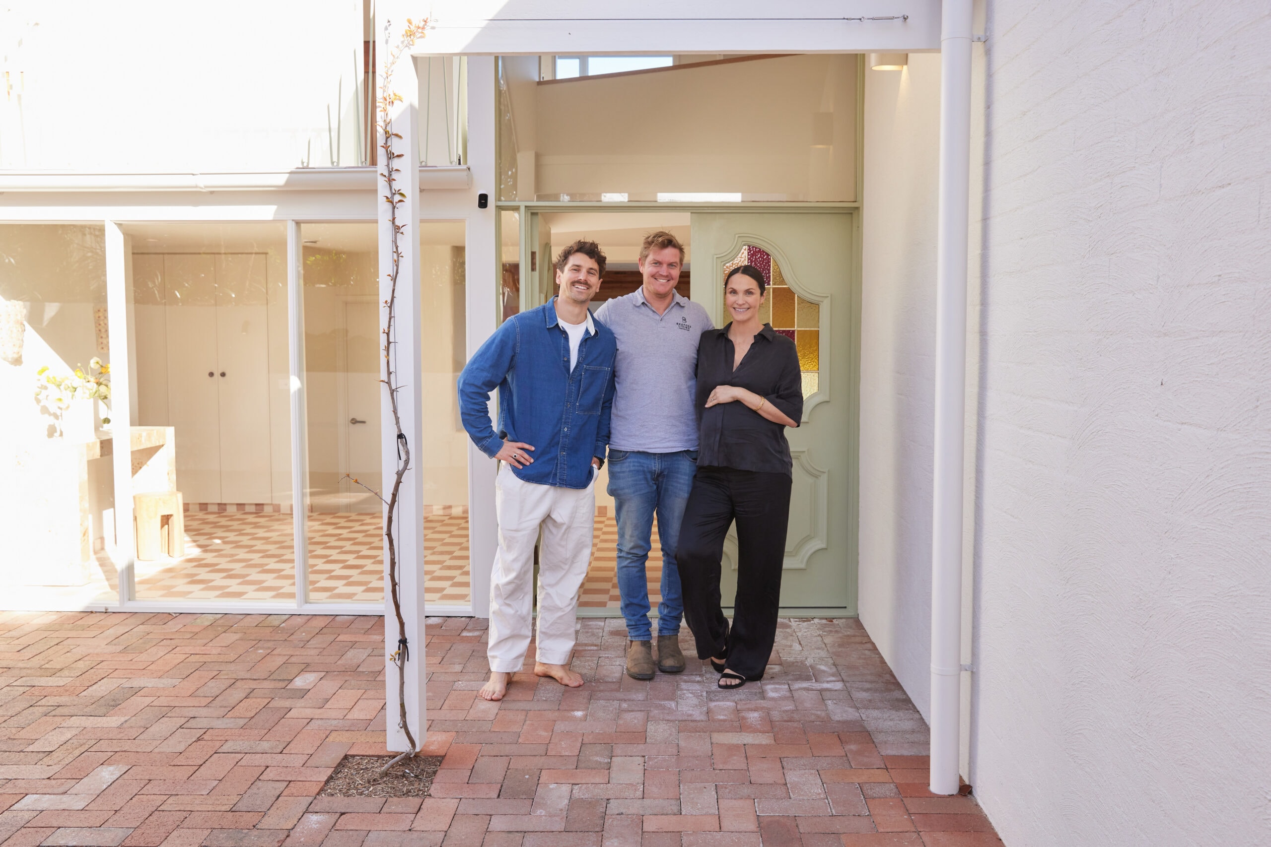 Matty J and Laura Byrne Home Tour Portrait