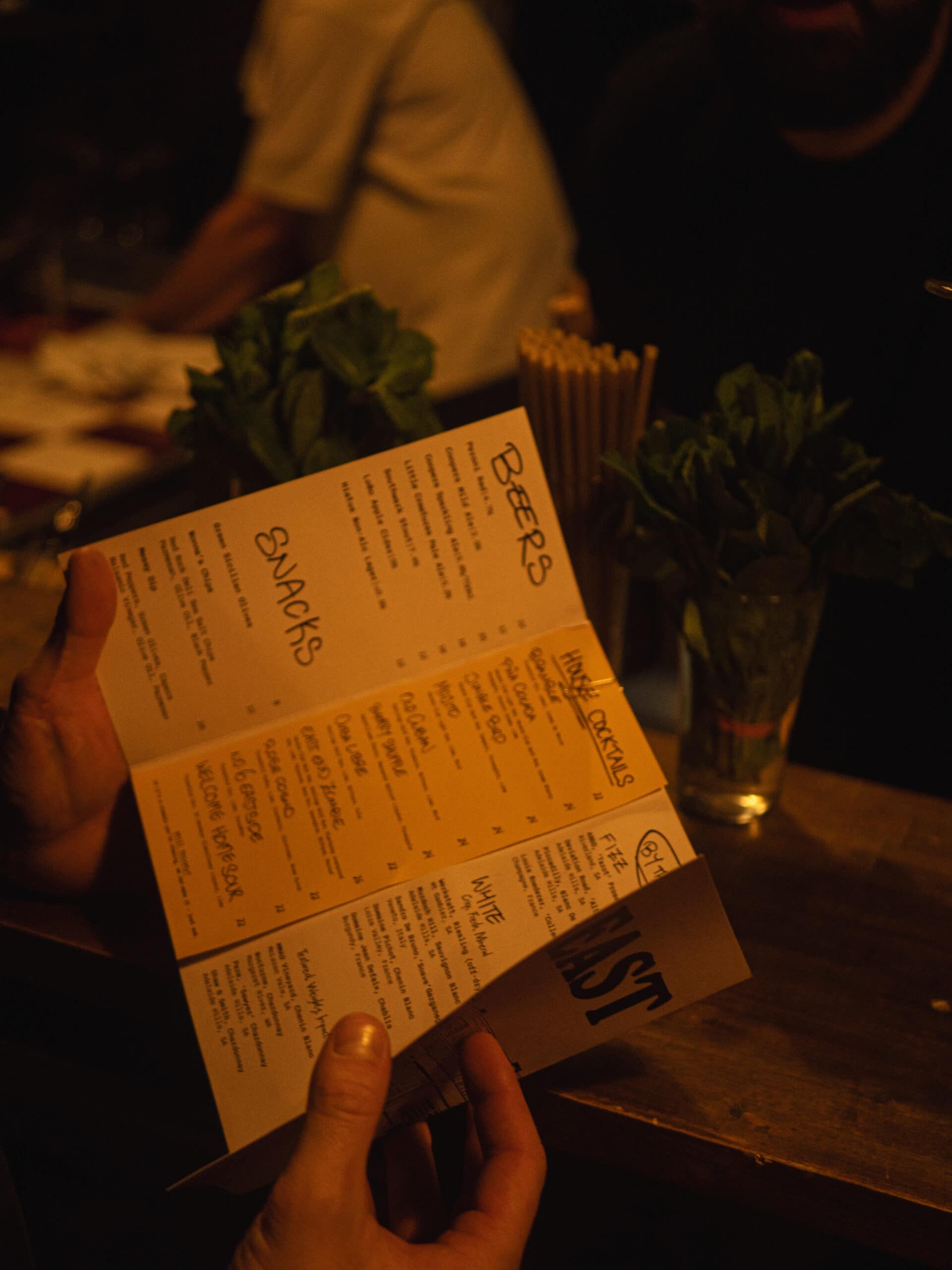 No 6 East Bar in Adelaide.