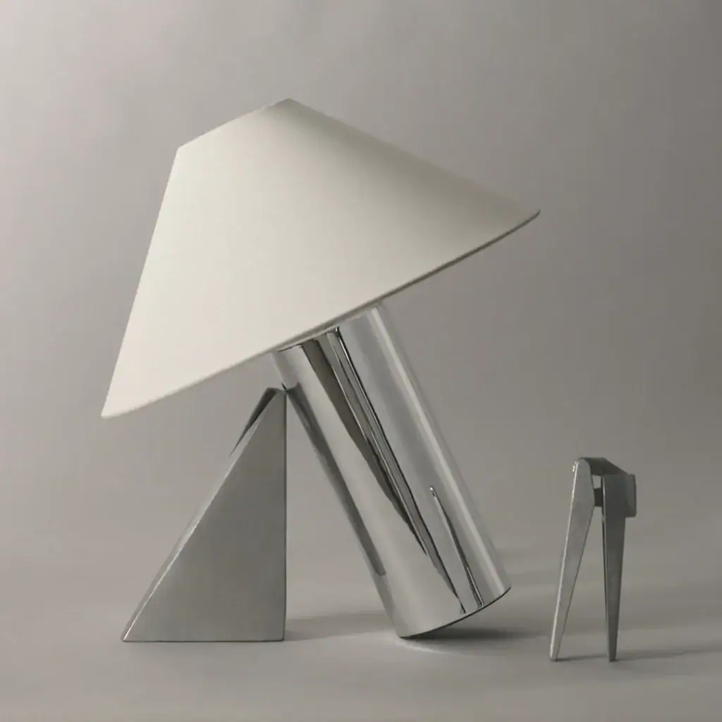McMullin Theo Chrome Lamp