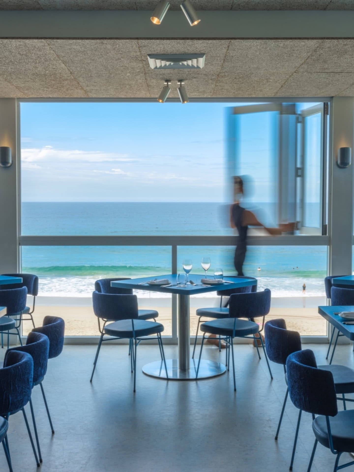The seafront dining room at Summer Salt in Cronulla.