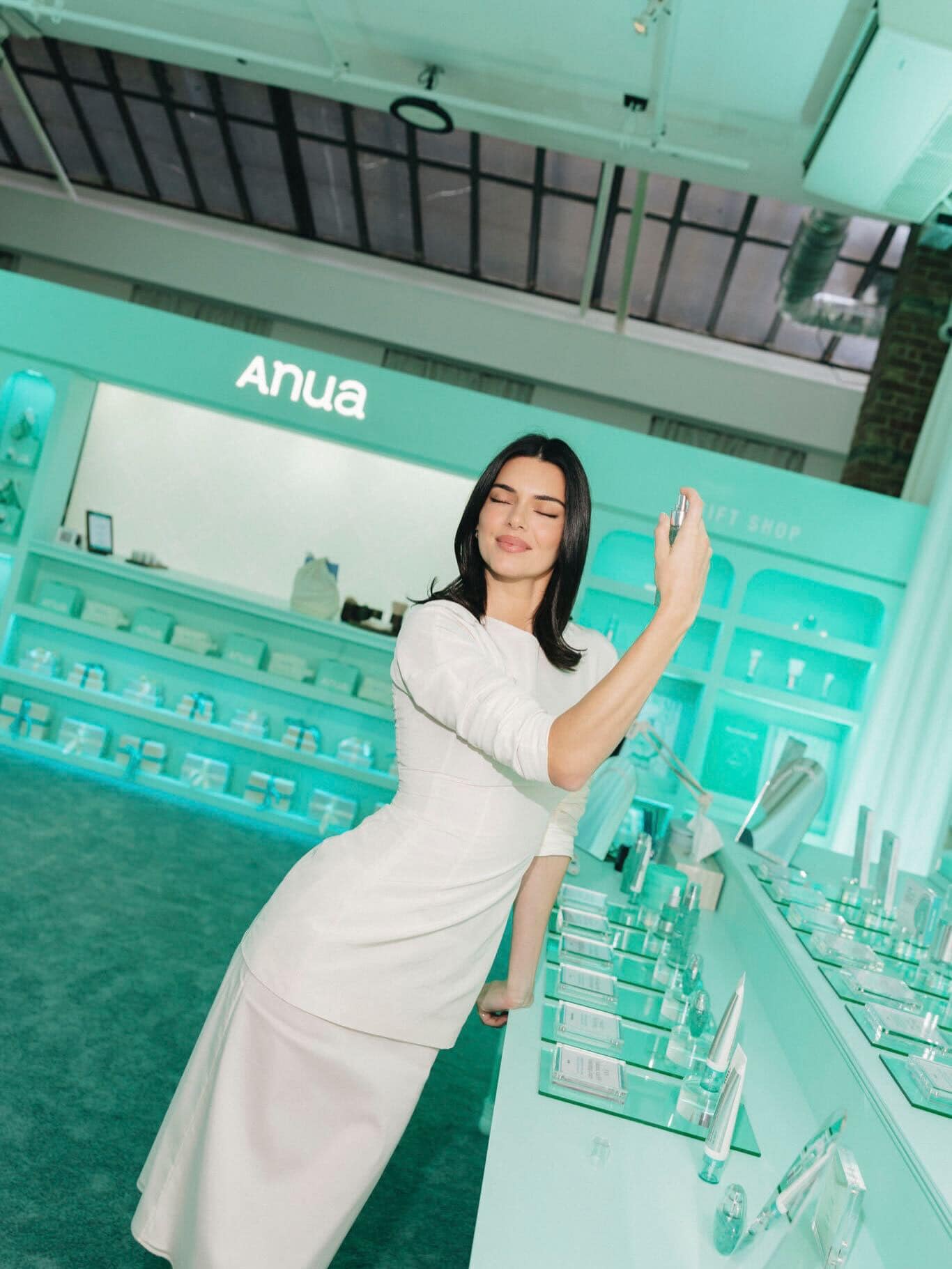 Kendal Jenner at ANUA Korean Skincare launch