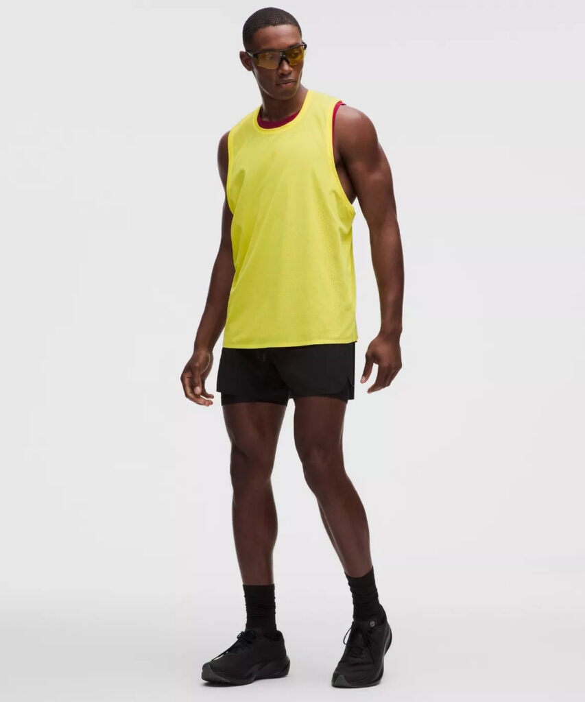 Men's Fast and Free Singlet Race Length
