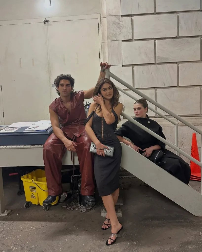 Mika Abdalla and Josh Heuston posing together