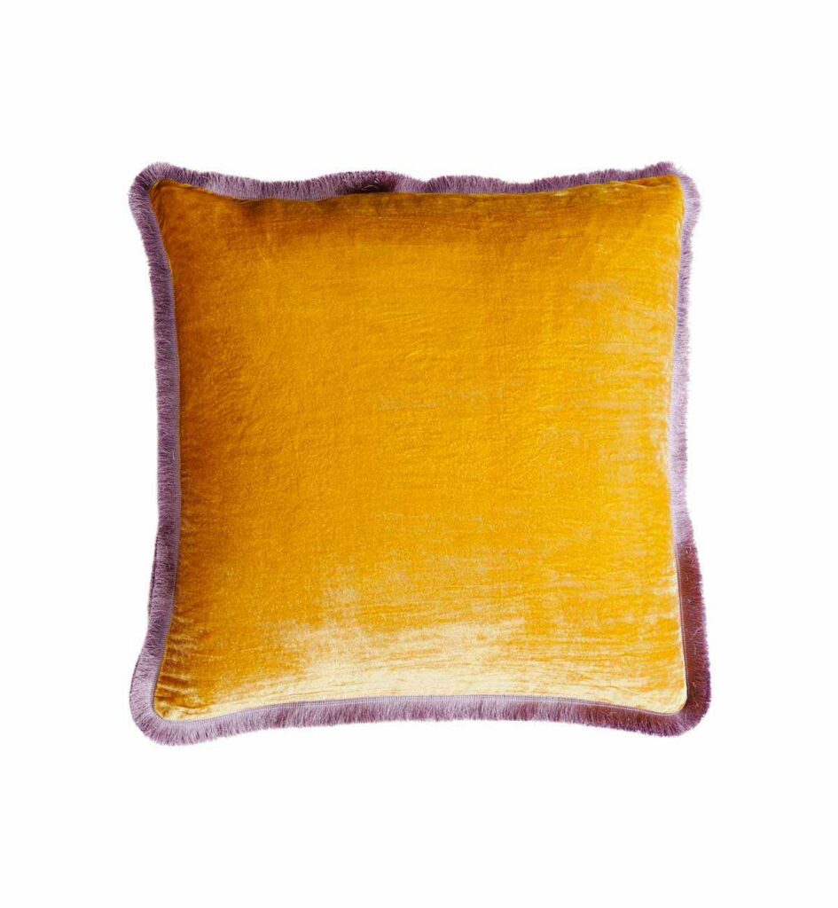 Fenton & Fenton Utopia Cushion in Citrine