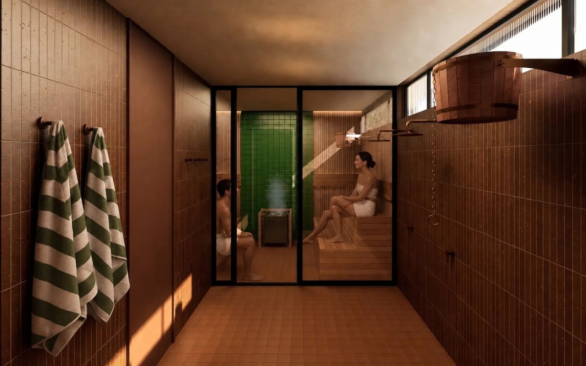 Tribe Padel & Wellness Adelaide renders.