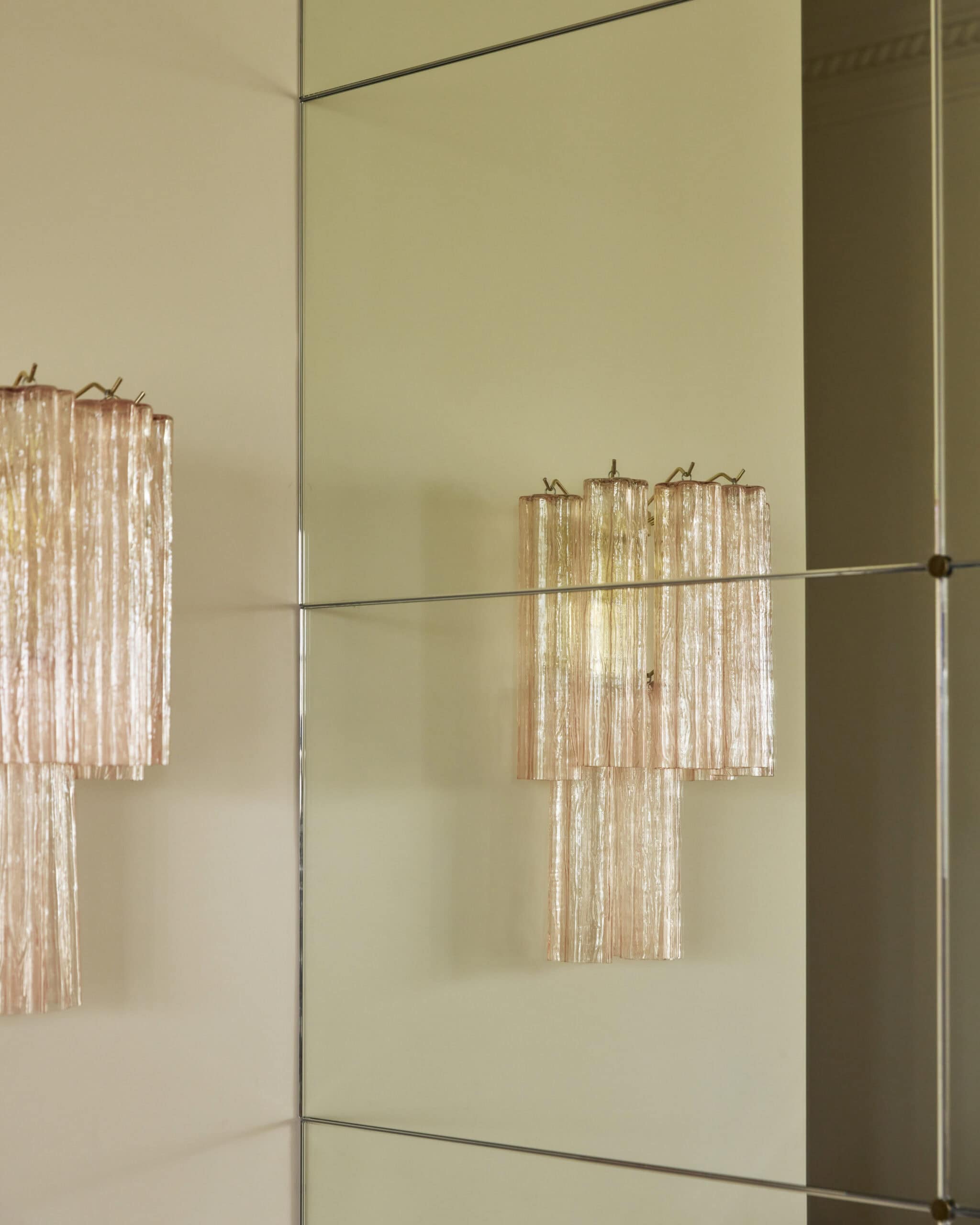 wall lighting installation in Shona McElroy's Edgcliff apartment