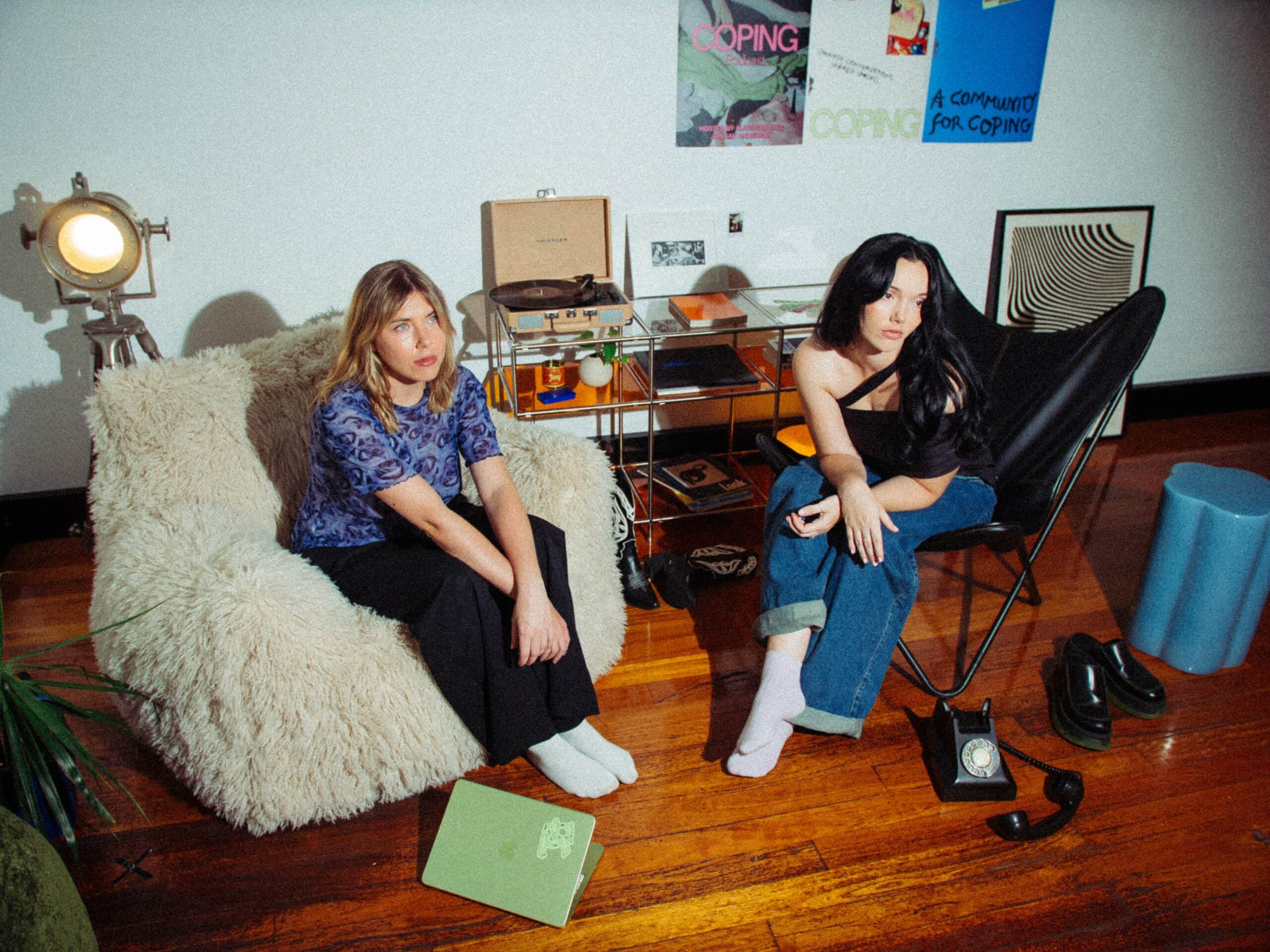 Coping Studio co-founders Alice Griffin and Jannah Anderson Sydney
