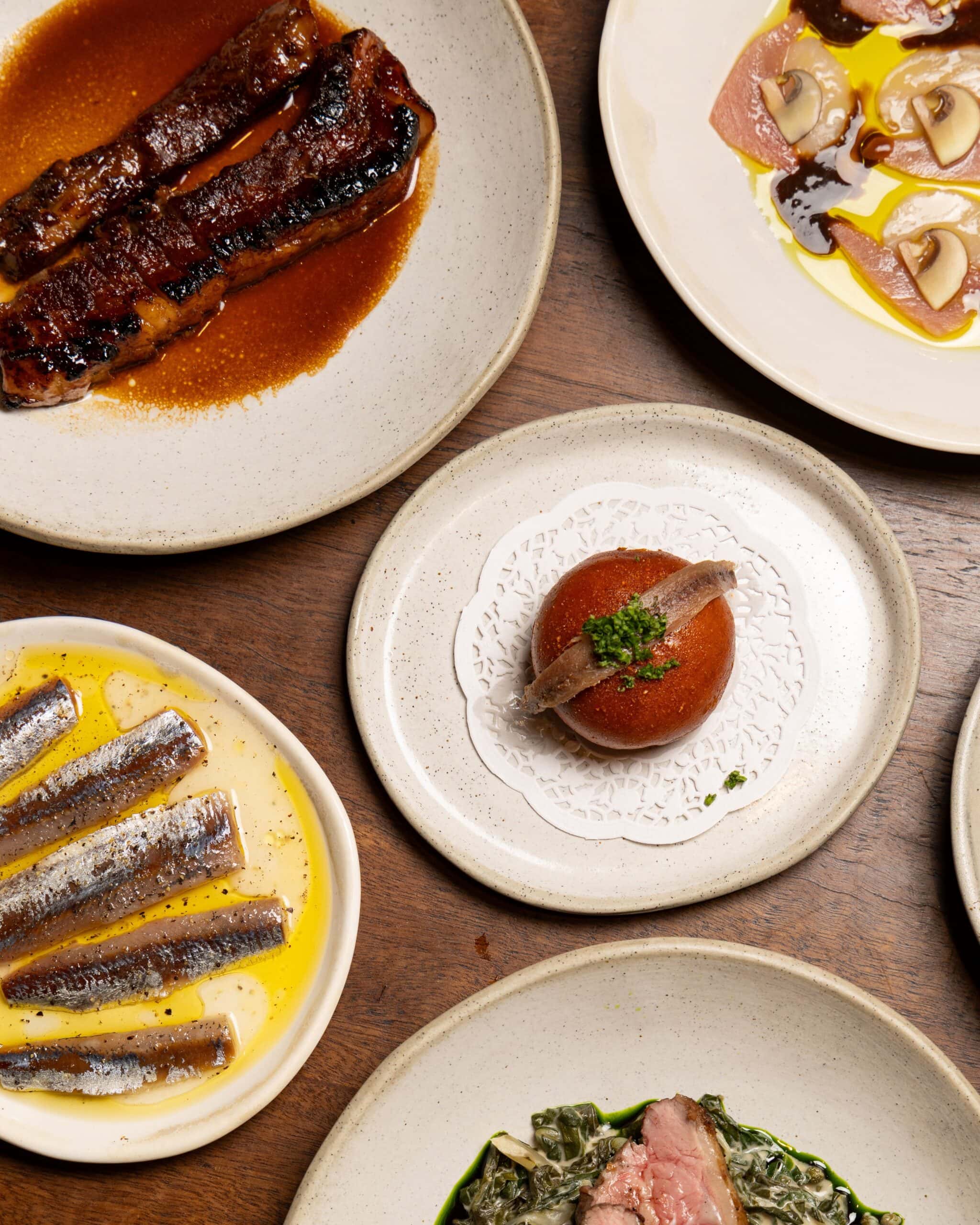 A spread of food from Roys in Wollongong.