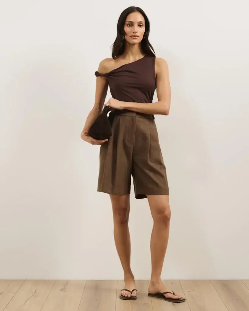 Atmos&Here Nina Tailored Bermuda Shorts