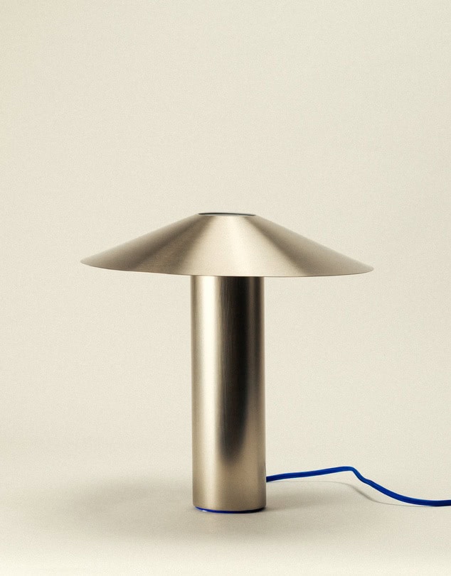 Dennis Did It Hoist Lamp Brushed Metal