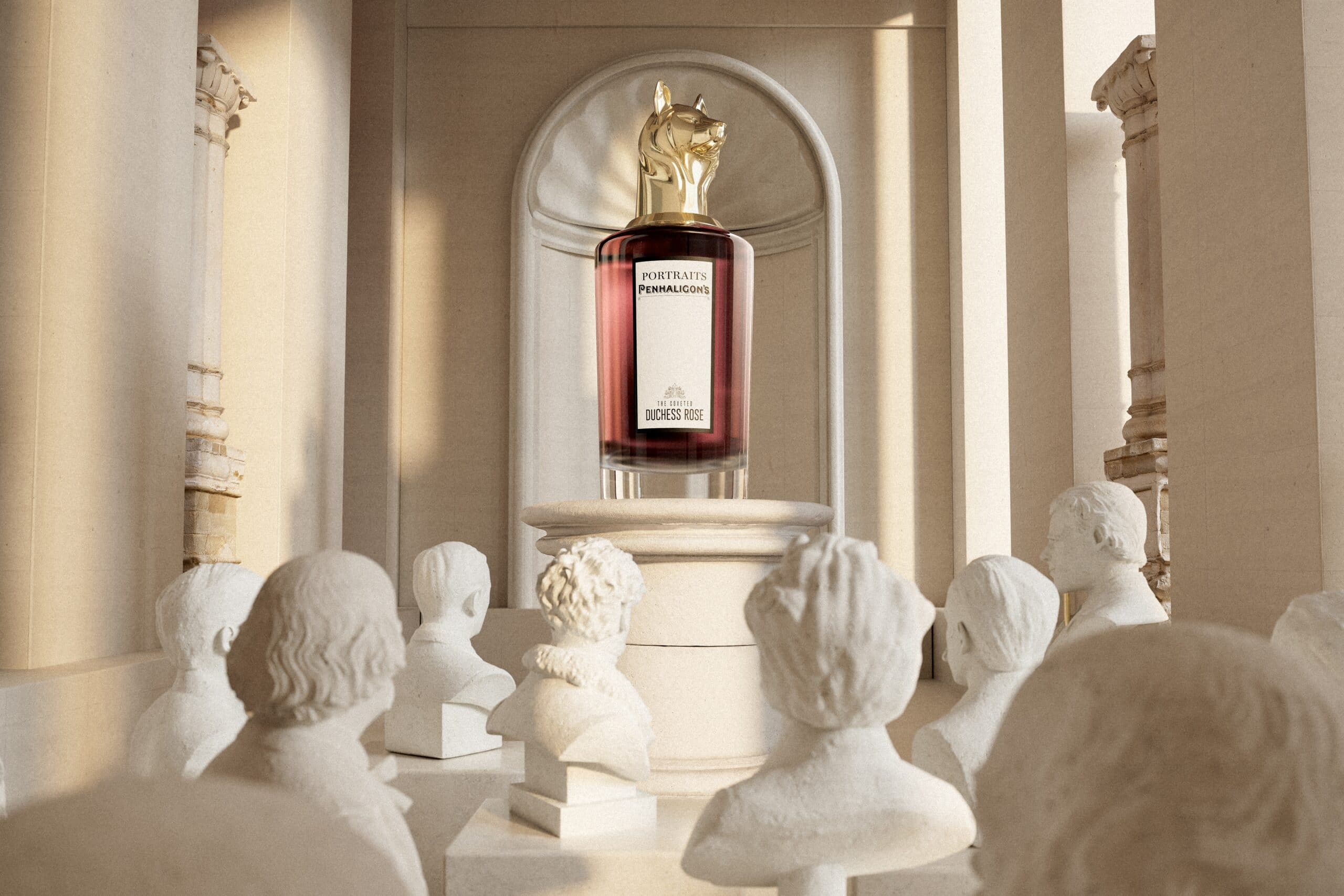 enhaligon's Portraits The Coveted Duchess Rose perfume bottle