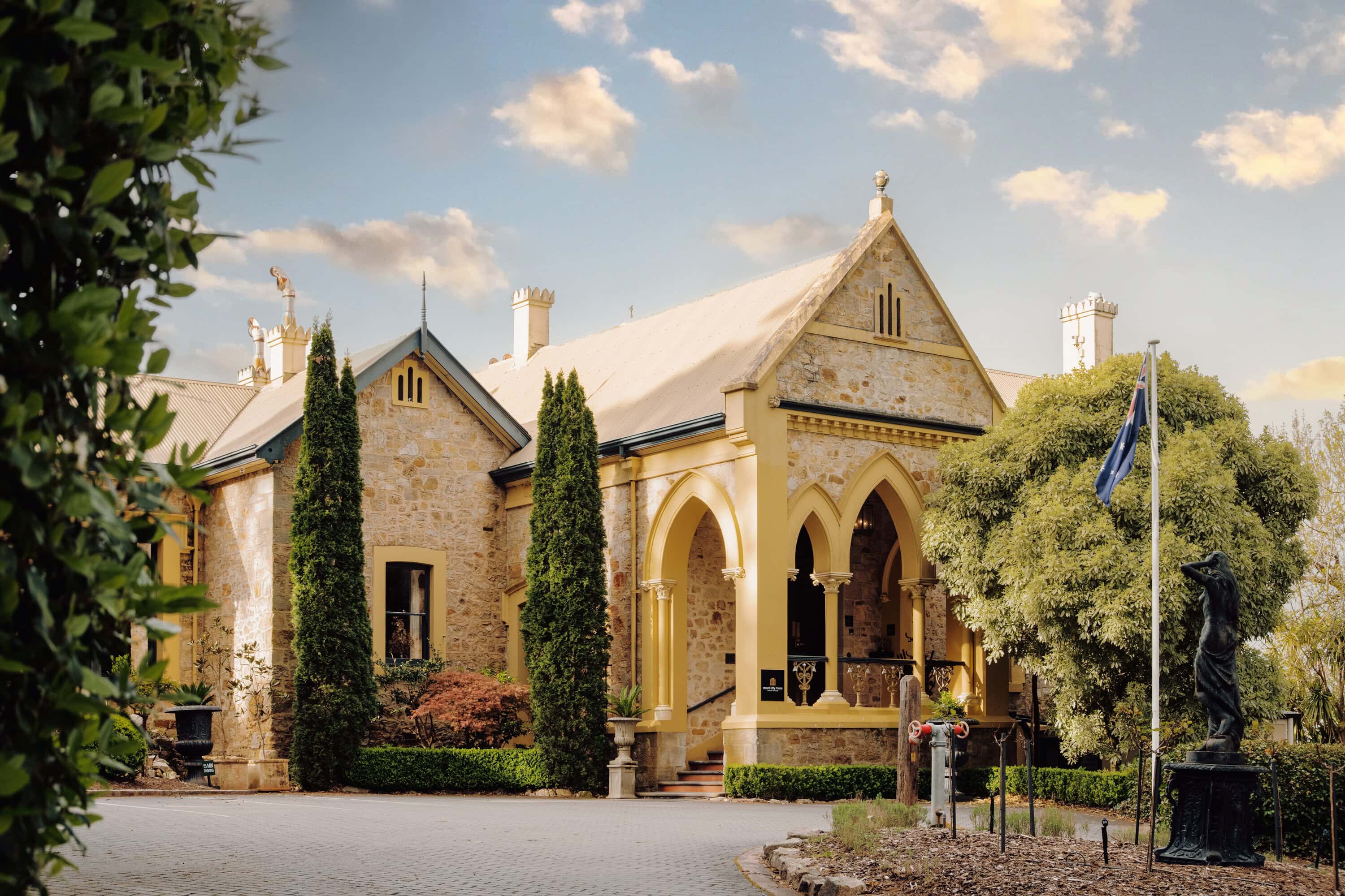 Hardy's Verandah Restaurant in Adelaide Hills.
