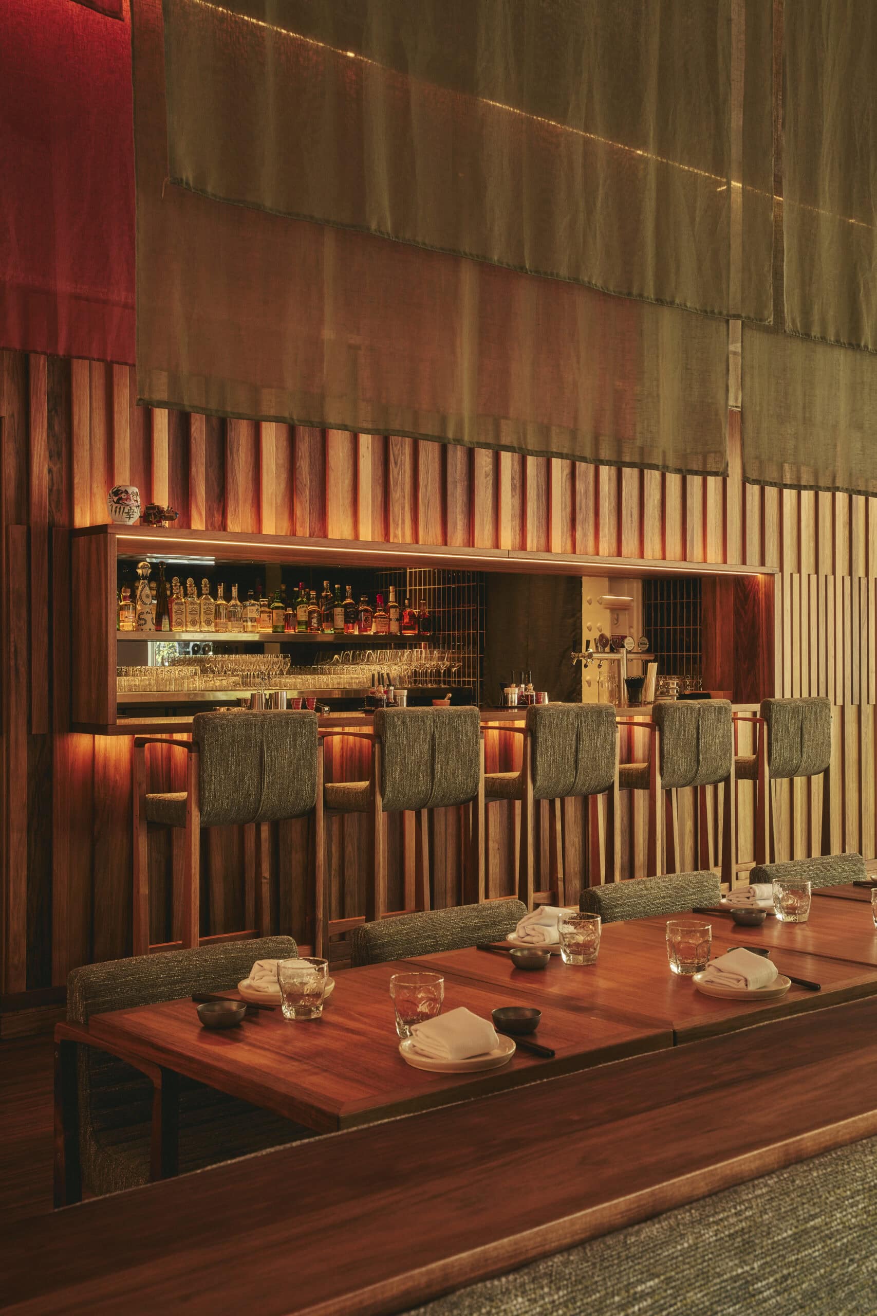 Ame Darlinghurst interiors bar and dining