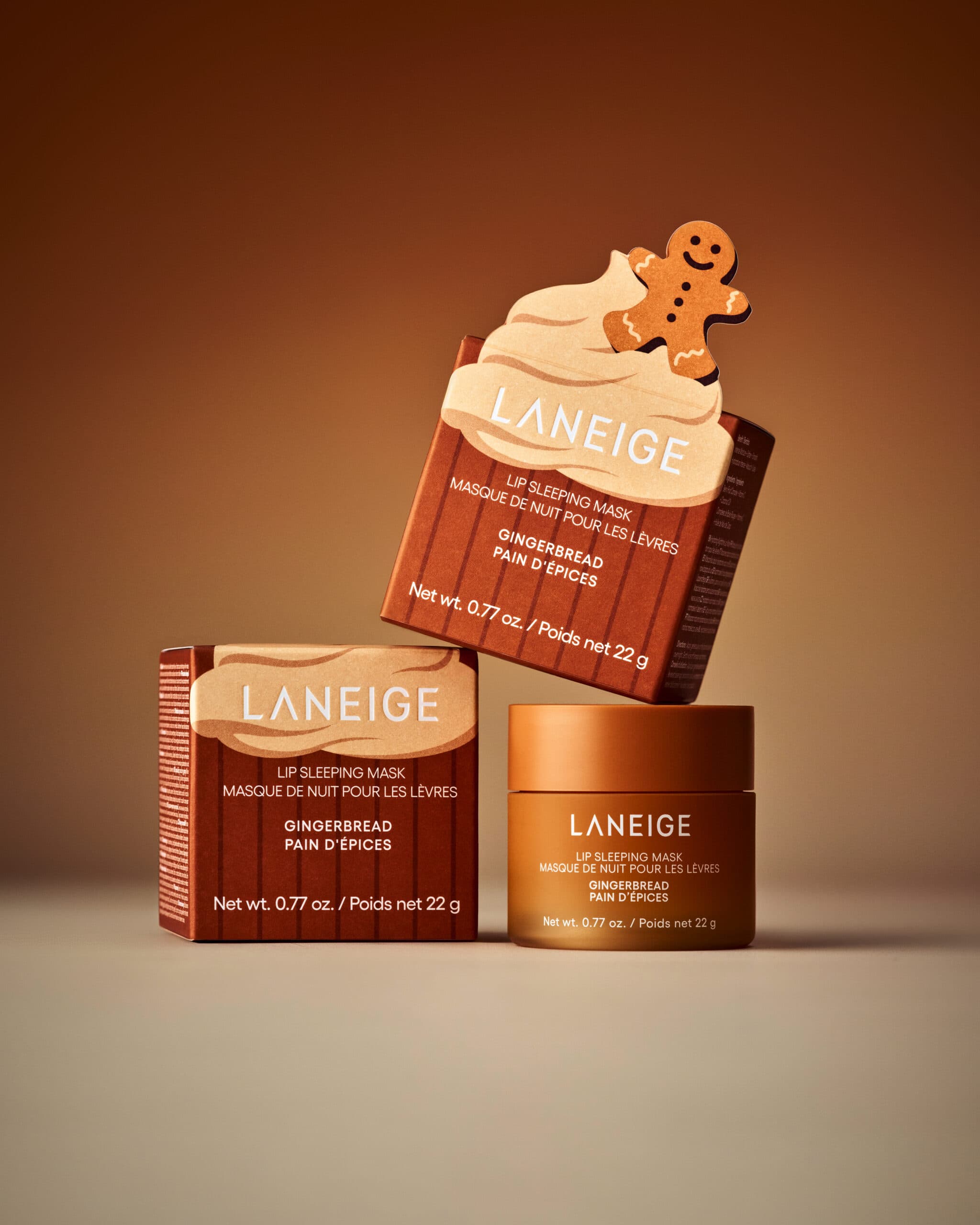 limited edition Gingerbread lip mask from laneige