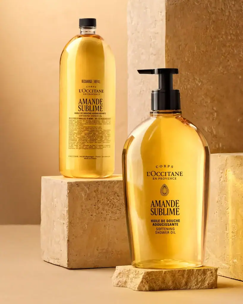 Almond show oil duo from L’Occitane