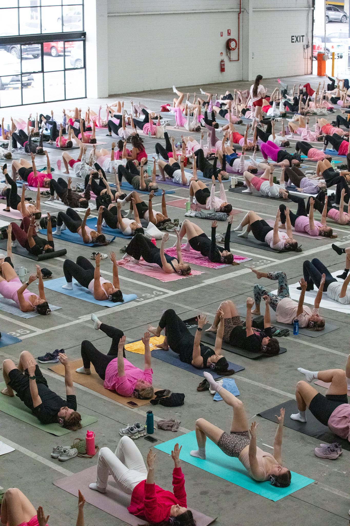 Large pilates class by Wildsoul Wellness Melbourne