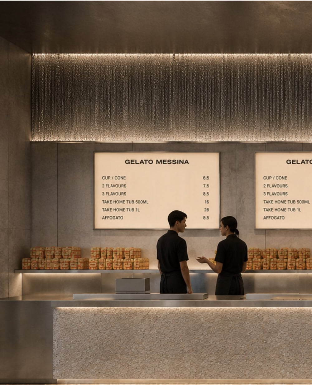 The new minimalist Gelato Messina store coming to Brisbane