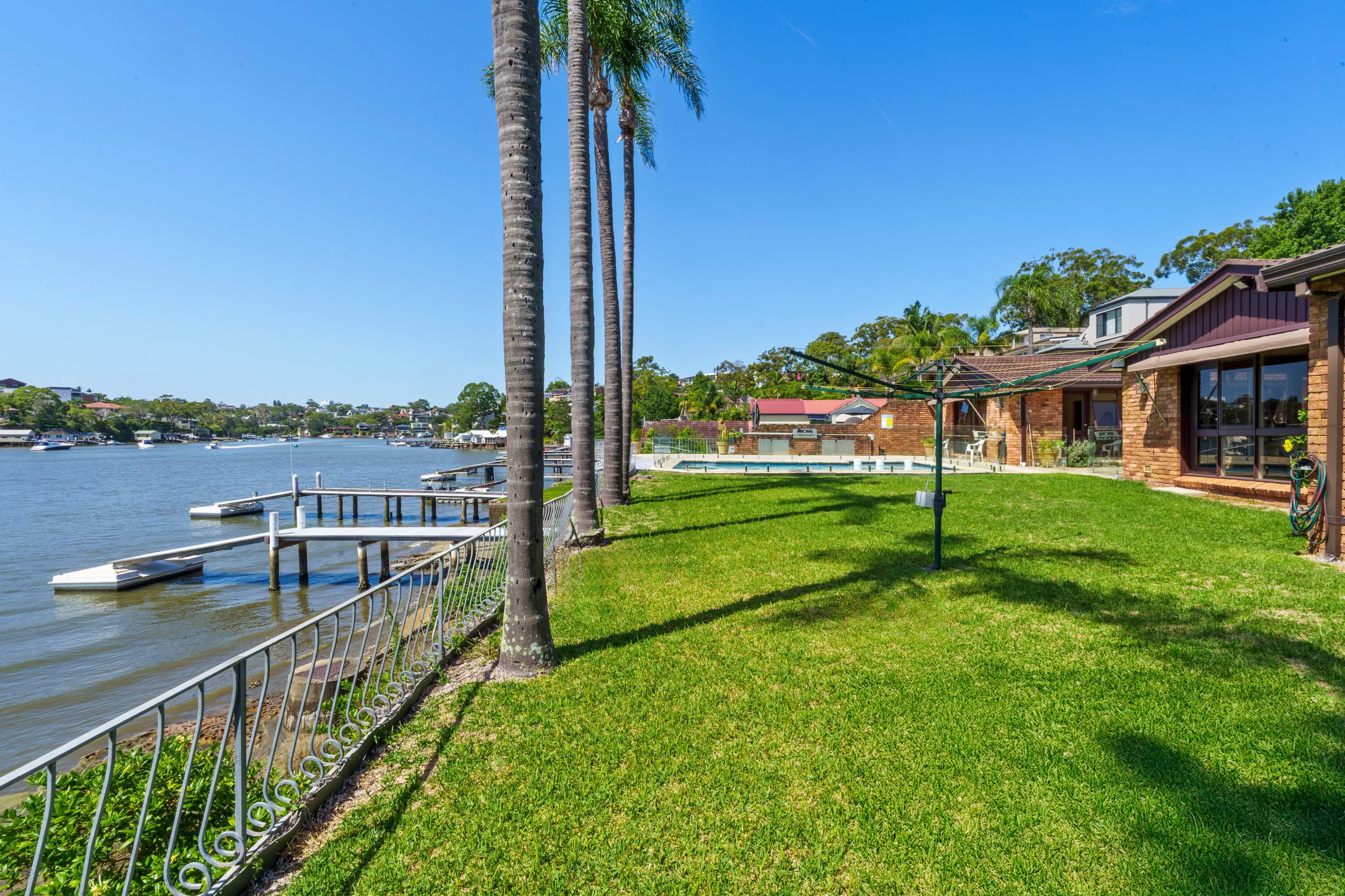 Backyard & Jetty