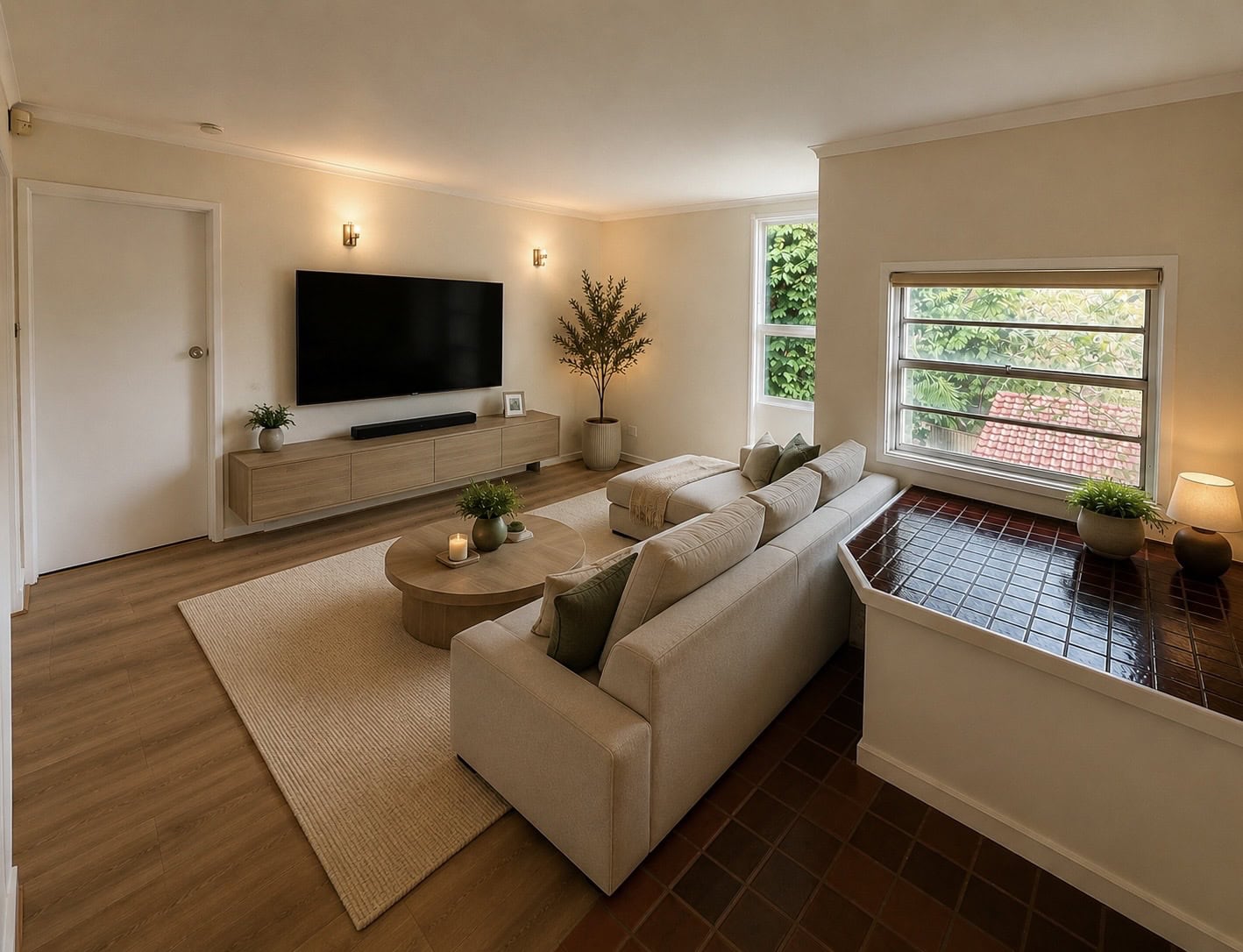 Virtually furnished 